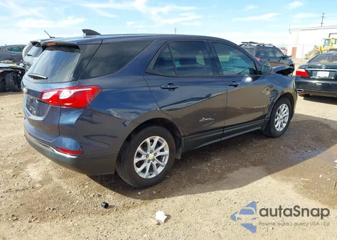 2018 Chevrolet Equinox Ls из США, поврежденный, VIN 3GNAXHEV5JS512793